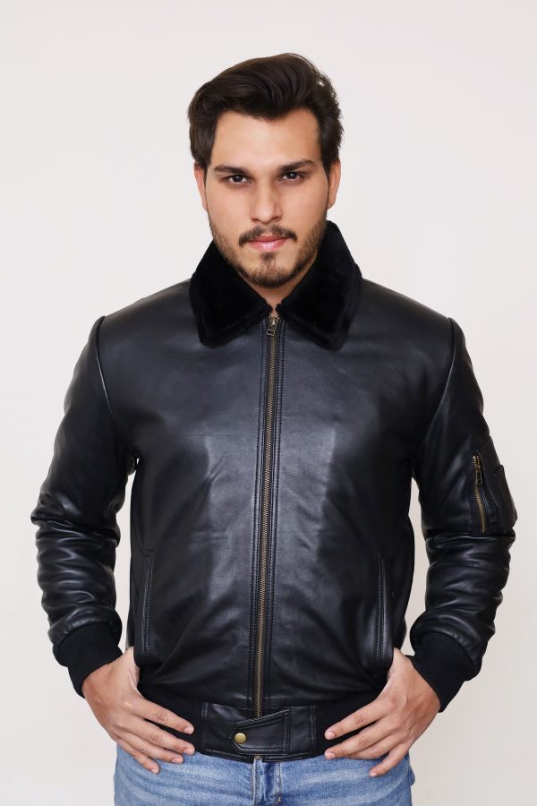 Fur Collar Leather Jackets
